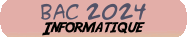 BAC 2024 Informatique